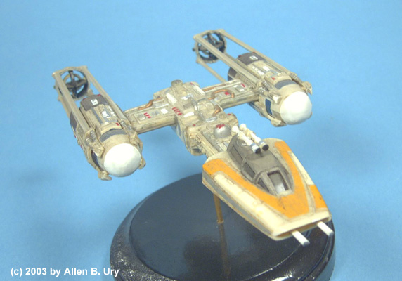 y wing fighter toy